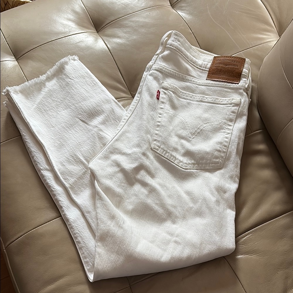 Levi's Women's White Jeans